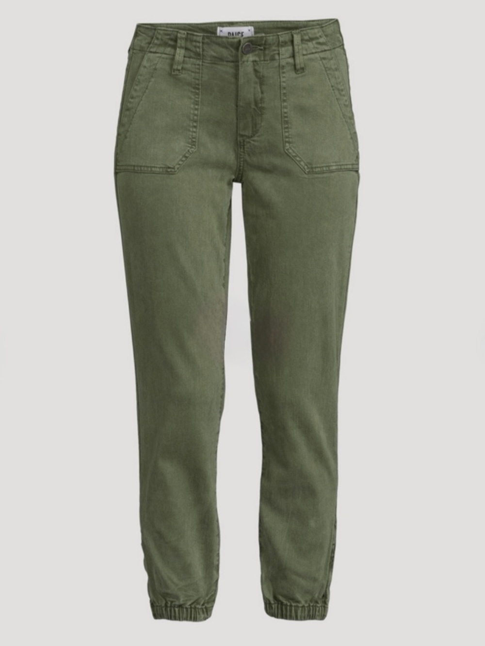 NWT Paige Mid Rise Utility Jogger Pants In Ivy Green
